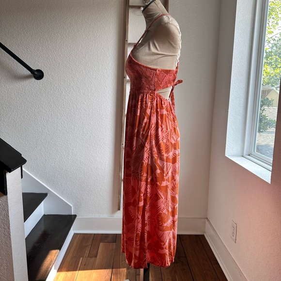 Volcom Off Tropic All Over Floral Dress sz: Small - Picture 5 of 13